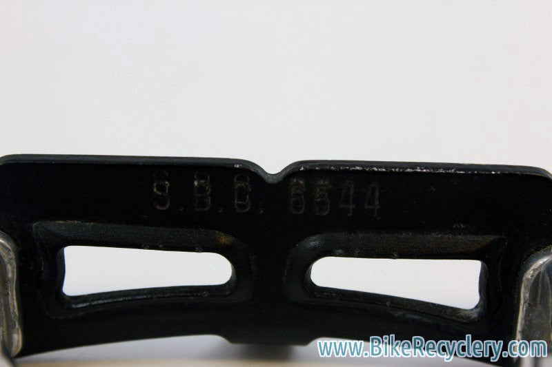 Campagnolo Record SL Pedals: Superleggeri Black Cages NEAR MINT