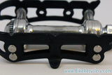 Campagnolo Record SL Pedals: Superleggeri Black Cages NEAR MINT
