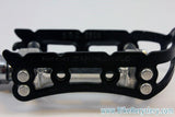 Campagnolo Record SL Pedals: Superleggeri Black Cages NEAR MINT