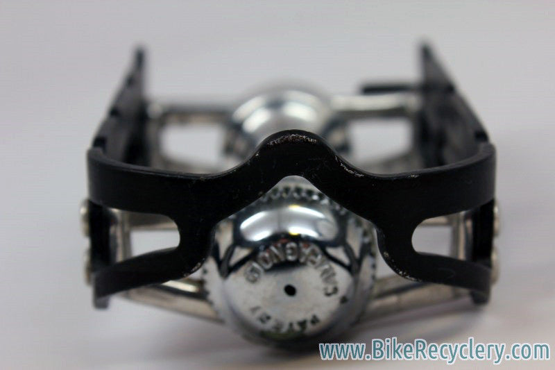 Campagnolo Record SL Pedals: Superleggeri Black Cages NEAR MINT