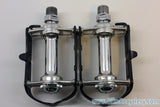 Campagnolo Record SL Pedals: Superleggeri Black Cages NEAR MINT
