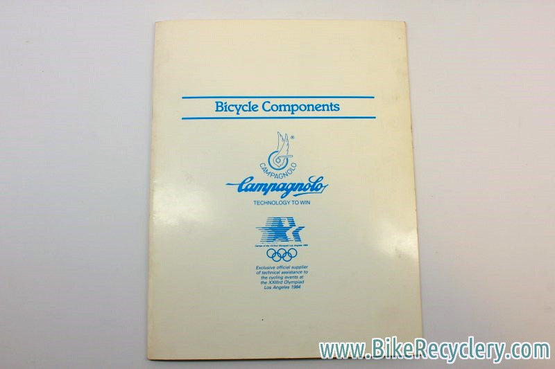 Campagnolo 1982 Olympic Catalog: MINT