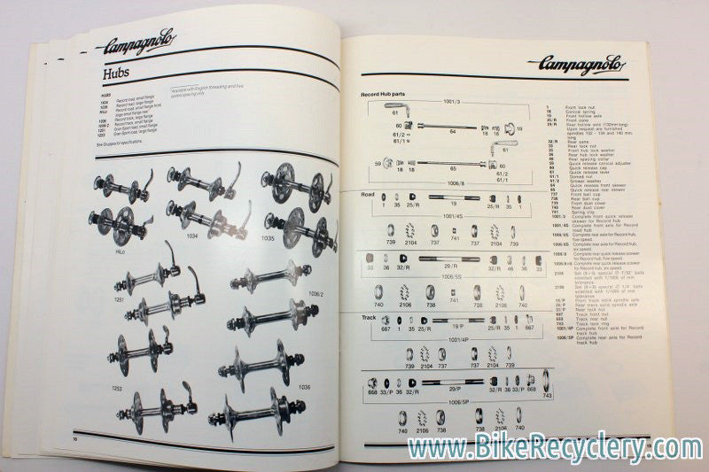 Campagnolo 1982 Olympic Catalog: MINT