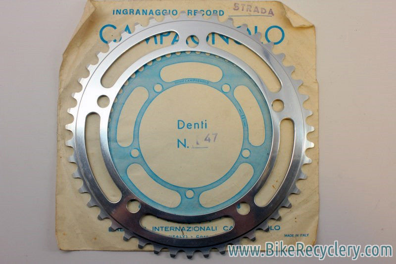 NIB/NOS Campagnolo Nuovo Record Strada Chainring: 47T, 144mm
