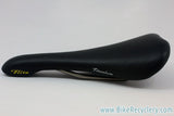 NIB/NOS 1991 Selle Italia Flite Ti Saddle: 2nd Year Model! 1st Gen, Black Leather RARE