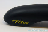 NIB/NOS 1991 Selle Italia Flite Ti Saddle: 2nd Year Model! 1st Gen, Black Leather RARE
