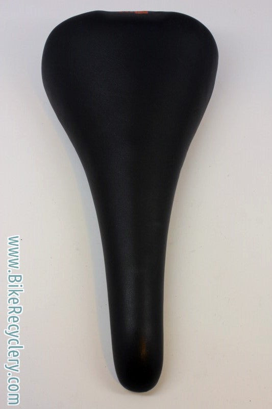 NOS 1991 Selle Italia Flite Ti Saddle: 2nd Year Model! 1st Gen, Black Leather RARE
