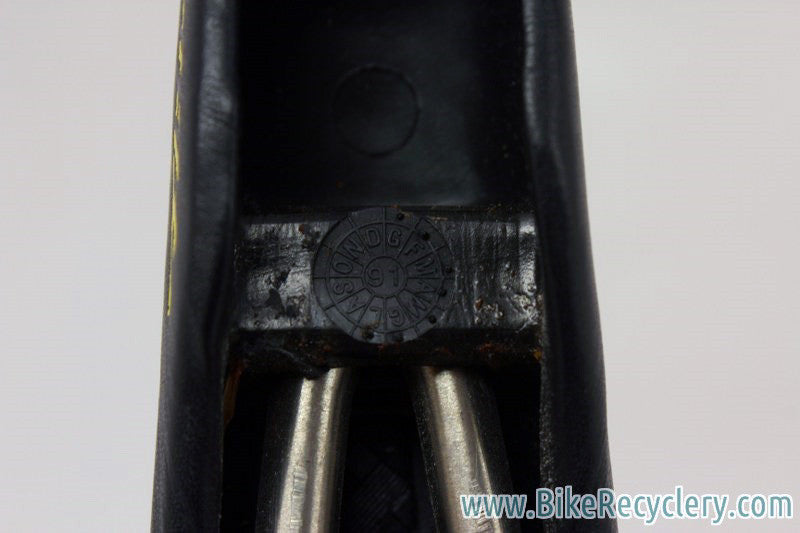 NOS 1991 Selle Italia Flite Ti Saddle: 2nd Year Model! 1st Gen, Black Leather RARE
