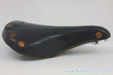 Vintage Brooks Professional S Women's: Pre-Softened, 1980's, Large Copper Rivet, Black Leather