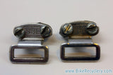 S.B.I. Saddle Bag Loops: Bolt On, English