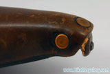 Vintage Brooks Professional Leather Saddle: Brown, Brass Small Rivets 1970's