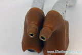 NOS Mafac 419 Course Competition Brake Levers: Drilled, Tan Gum Hoods, Aluminum Bodies
