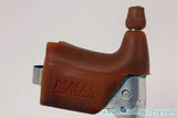 NOS Mafac 419 Course Competition Brake Levers: Drilled, Tan Gum Hoods, Aluminum Bodies