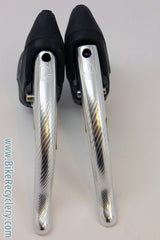 NOS Campagnolo Chorus Brake Levers: Black Hoods, Lever Holes, Mid 1990's