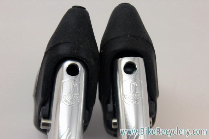NOS Campagnolo Chorus Brake Levers: Black Hoods, Lever Holes, Mid 1990's