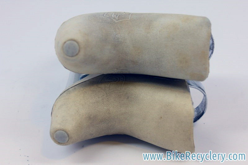 Campagnolo C-Record Brake Levers: White Hoods, 2nd Gen