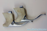 Campagnolo C-Record Brake Levers: White Hoods, 2nd Gen