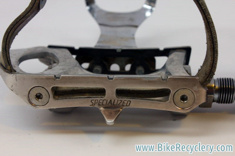 Vintage Specialized Touring Pedals: 1980's, L Christophe Clips, NM