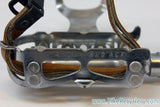 Kyokuto Pro Ace Pedals: L Christophe Clips, Leather Straps