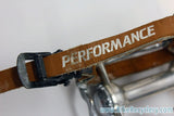 Kyokuto Pro Ace Pedals: L Christophe Clips, Leather Straps