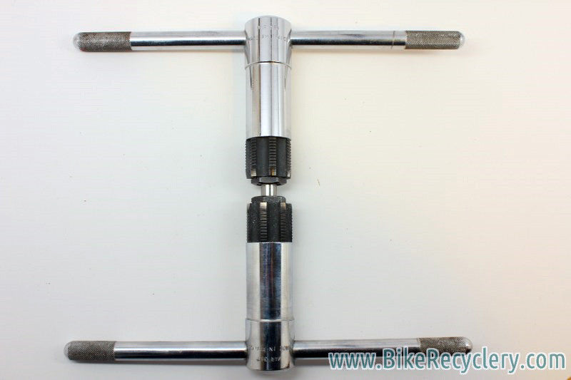 VAR 380 Bottom Bracket Tap Handle Set with English Taps