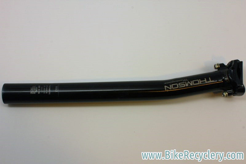 Thomson Masterpiece Seatpost: 30.9mm x 350mm, Setback, Black Mint