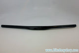 Thomson Cross Country Carbon Handlebar: Flat Bar, 6 Degree Sweep, 680mm x 31.8mm, Black