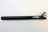 Vintage Control Tech Seatpost: 27.2mm x 350mm, Two Bolt, Black, Near Mint+