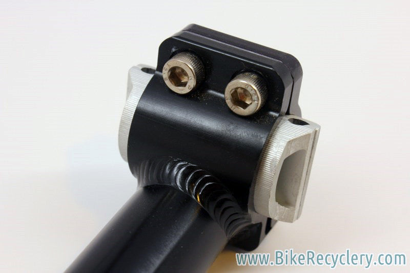 Vintage Control Tech Seatpost: 27.2mm x 350mm, Two Bolt, Black, Near Mint+