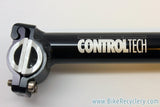 Vintage Control Tech Seatpost: 27.2mm x 350mm, Two Bolt, Black, Near Mint+