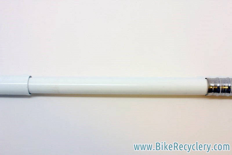 Silca Impero Frame Pump w/ Campagnolo Head: White, Fits ~51cm to 55cm