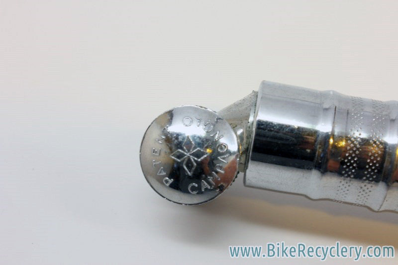 Silca Impero Frame Pump w/ Campagnolo Head: White, Fits ~51cm to 55cm