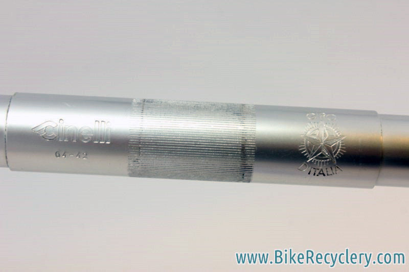 Cinelli Giro D' Italia 64 Handlebars: Classic Bend Road Drop Bars, 42mm x 26.4mm USED/MINT