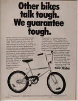 Two Wheeler's Super Stroker Frame & Fork: Survivor Unrestored! 1976/1977 - Yellow