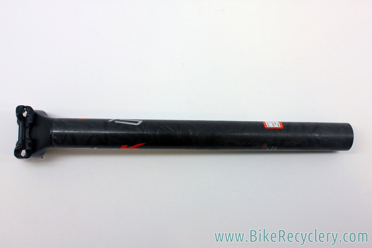 FSA SL-K Carbon Seatpost: 31.6mm x 350mm - Black - EXC