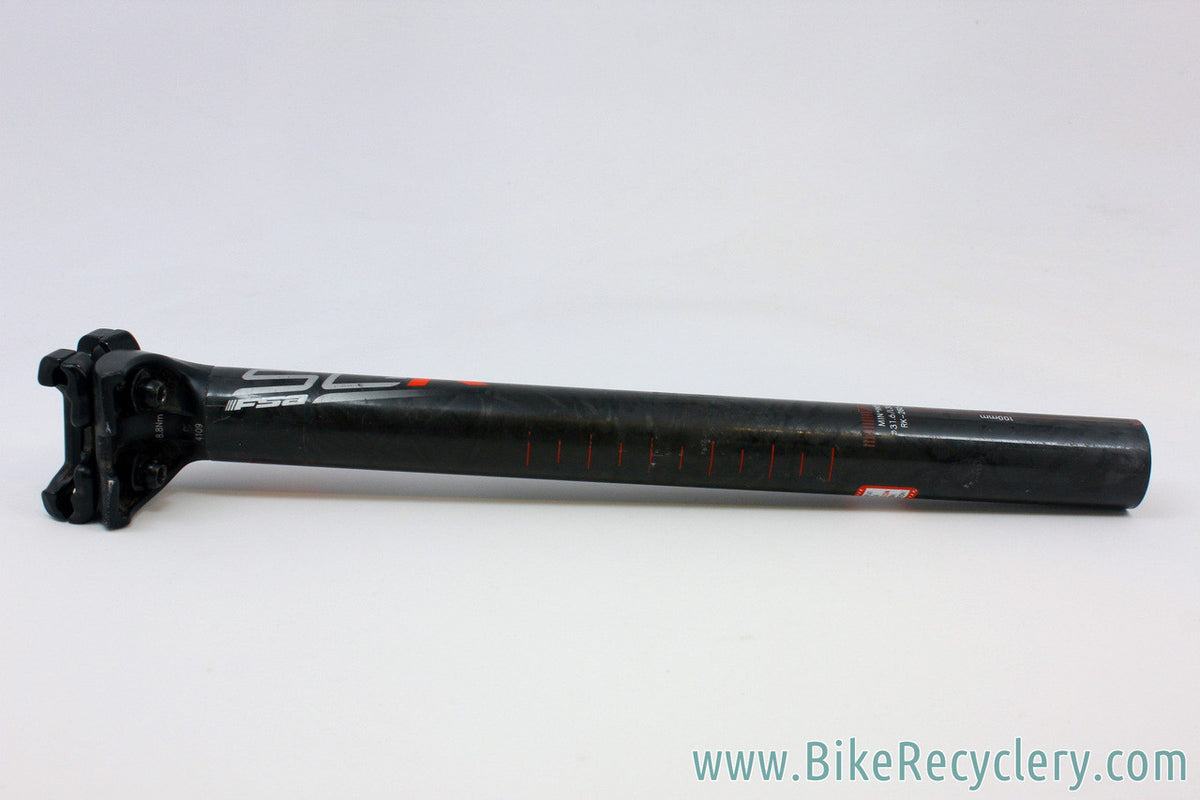 FSA SL-K Carbon Seatpost: 31.6mm x 350mm - Black - EXC