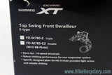 NEW Shimano XT FD-M780-E Front Derailleur: 10 Speed - Triple - E Type Mount
