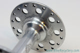 1962 Campagnolo Sportman Hub Set: High Flange - Round Holes - Non-Pressed - 36H - RARE