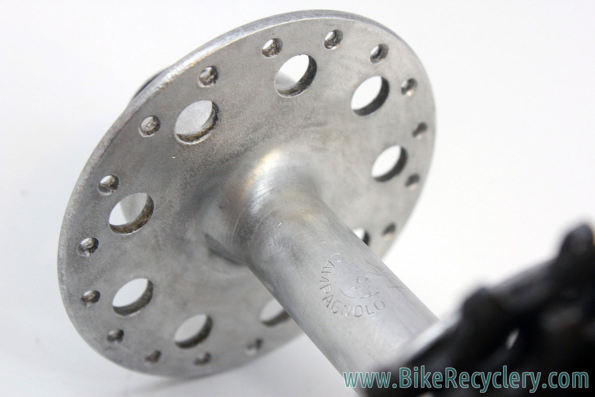 1962 Campagnolo Sportman Hub Set: High Flange - Round Holes - Non-Pressed - 36H - RARE