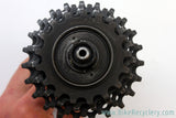 1962 Campagnolo Sportman Hub Set: High Flange - Round Holes - Non-Pressed - 36H - RARE