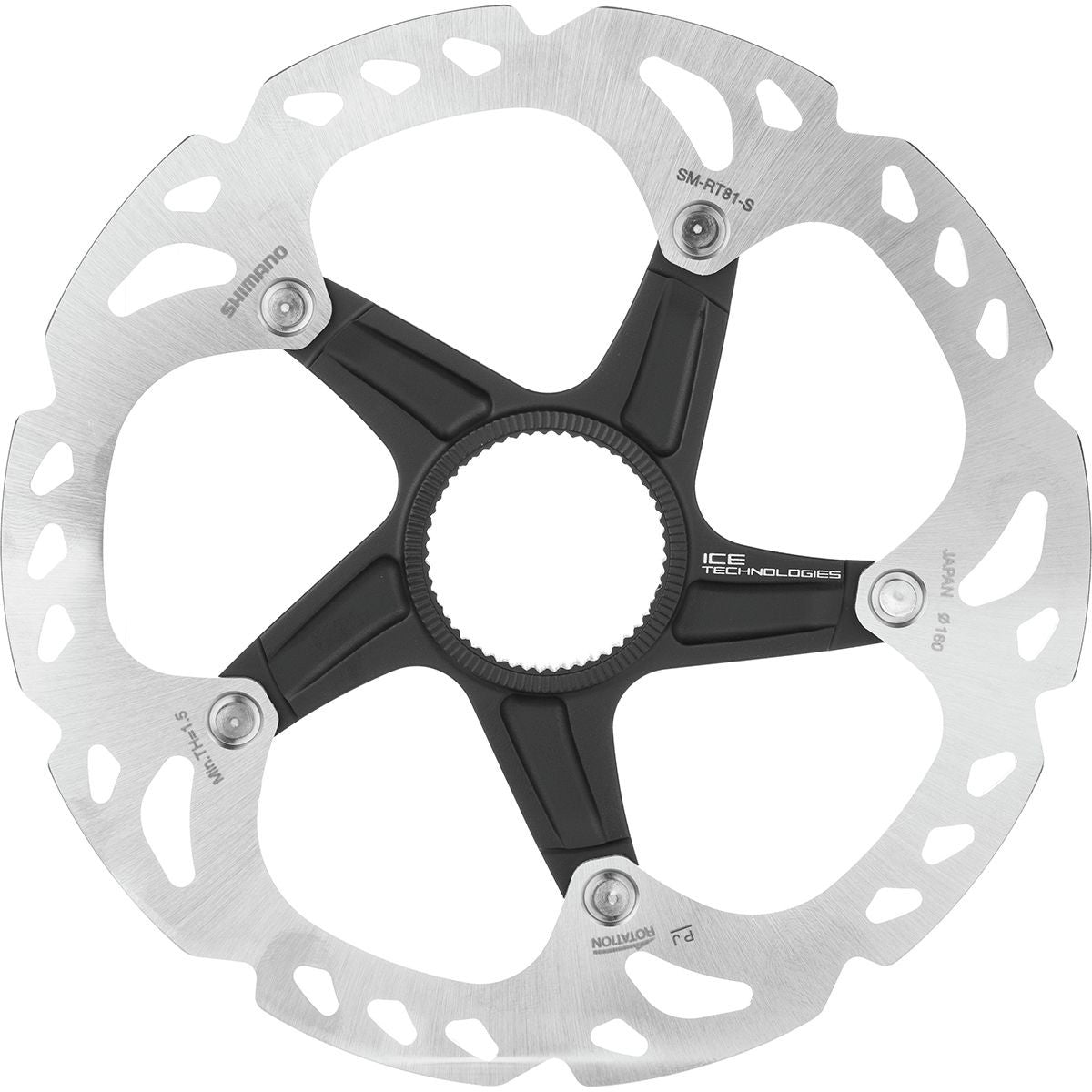 Shimano XT SM-RT81 Centerlock Rotor: 160mm - Ice Tech (NEW)