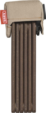 Abus Bordo Ecolution 6000/90 Folding Lock: Level 8 - Recycled Materials - Brown / Desert Camo (NEW)