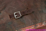 French Leather Pannier Set: 1950's 1960's Vintage - Randonneur/Touring - Honey Genuine Leather (Exceptional Condition)