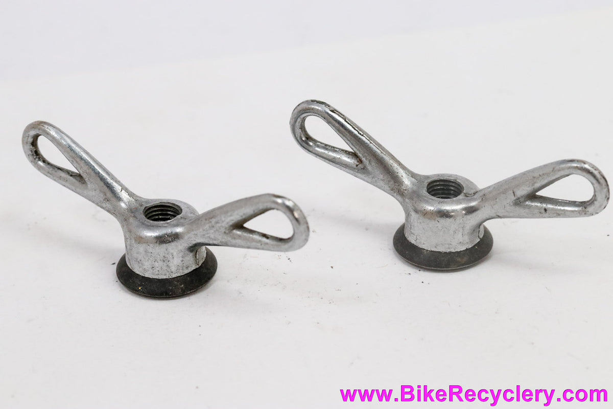 Bayliss Wiley Wing Nuts: 5/16" - Alloy - 1940's 1950's - British (Pair, Near Mint)