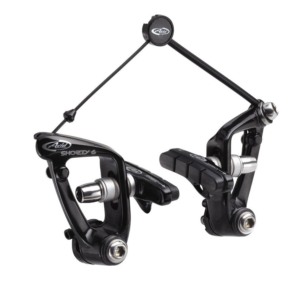 Avid Shorty 4 Cantilever Brakeset: Front/Rear PAIR - Black (NEW)