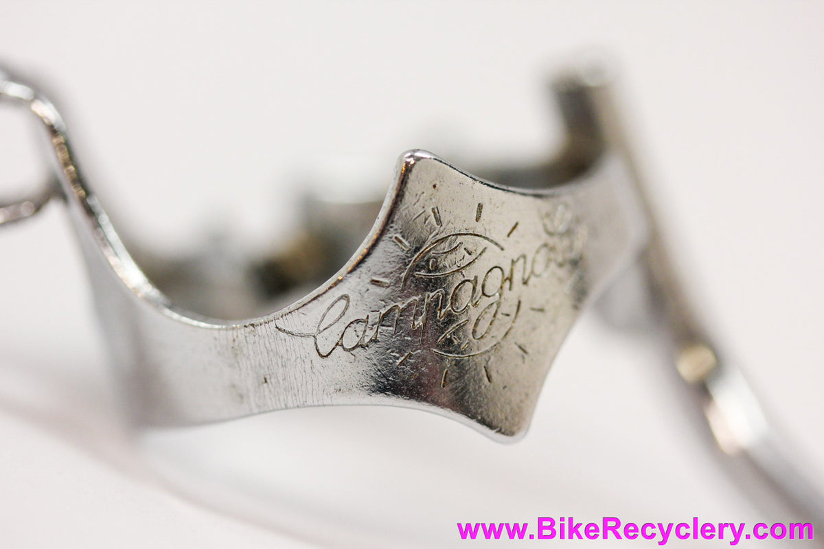 1950's Campagnolo 626 Downtube Cable Guide & Stop Clip: Tubular! Bolt/Nut - RARE (MINT)