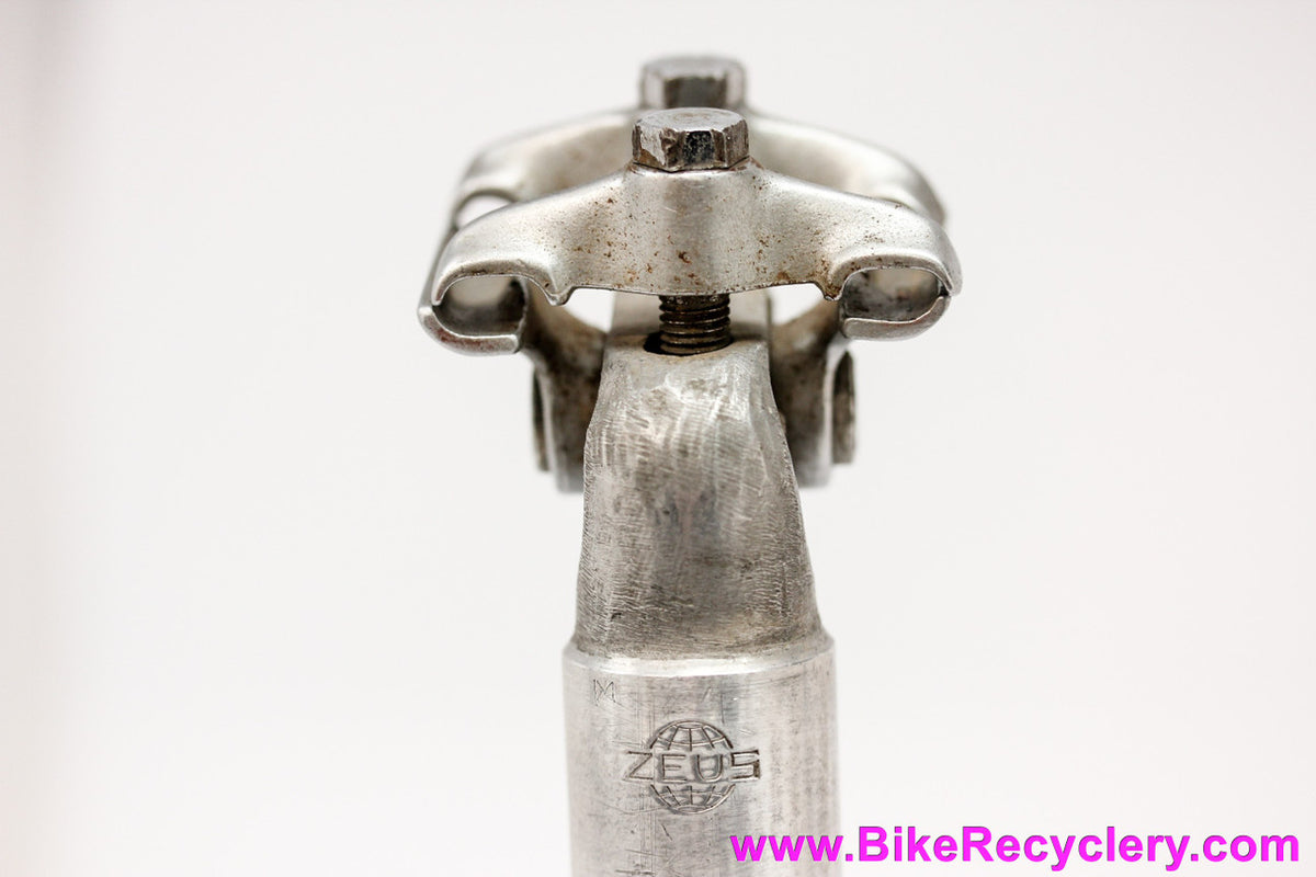 Zeus Criterium Seatpost: 27.0mm - Campagnolo Record 2-Bolt Clone