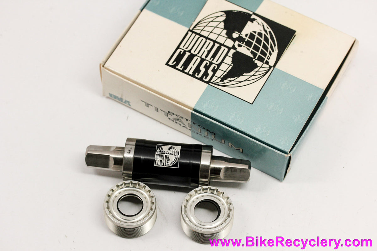 NIB/NOS World Class Titanium Square Taper Bottom Bracket: 110mm x 68mm