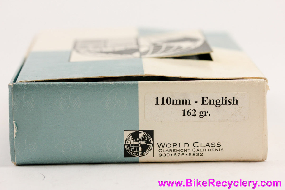 NIB/NOS World Class Titanium Square Taper Bottom Bracket: 110mm x 68mm