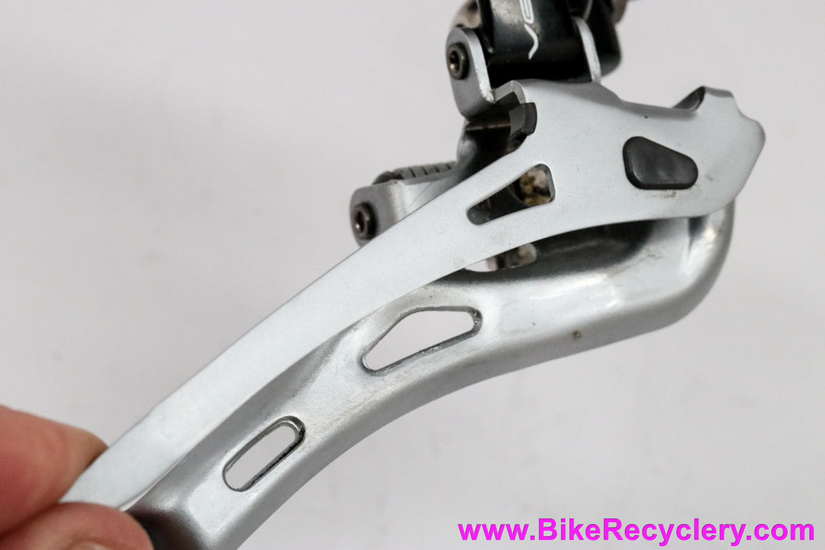 Campagnolo Veloce 10 Speed Front Derailleur: Braze-On - Black - FD11-VLB2B (New Take-Off)